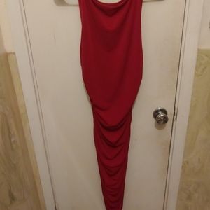 A beautiful red dress